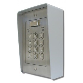 Videx 51P surface mount stainless 100 code 2 relay code lock keypad - DISCONTINUED