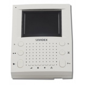 Videx SL5488 slim-line, handsfree, video monitor (PCB connection included)