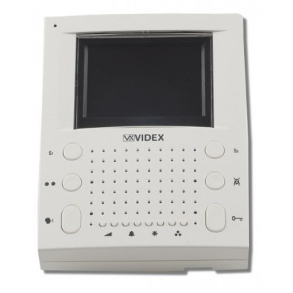 Videx SL5488 slim-line, handsfree, video monitor (PCB connection included)